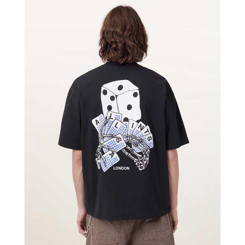 AllSaints Dealt Short Sleeve Crew Neck T-Shirt image number 1